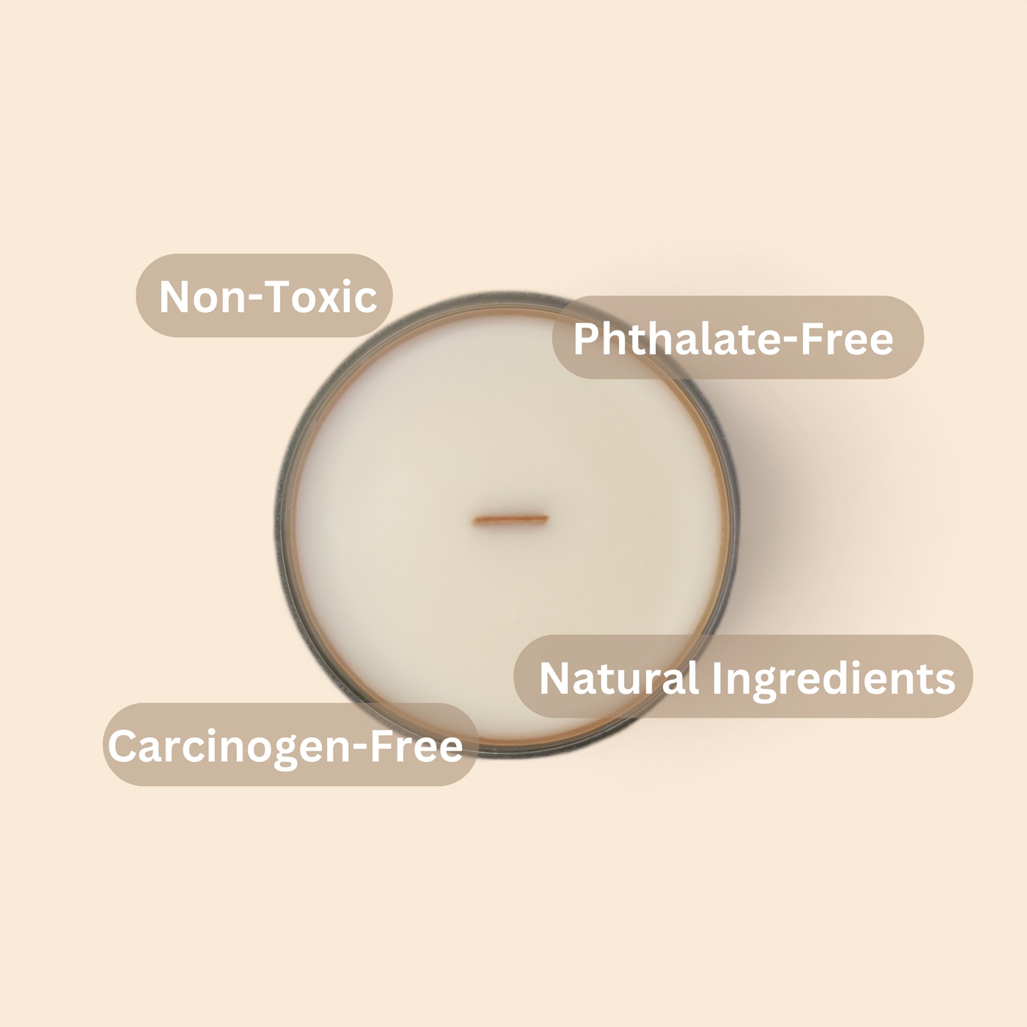 Oceanside Vibes - 8 oz Coconut Soy Candle