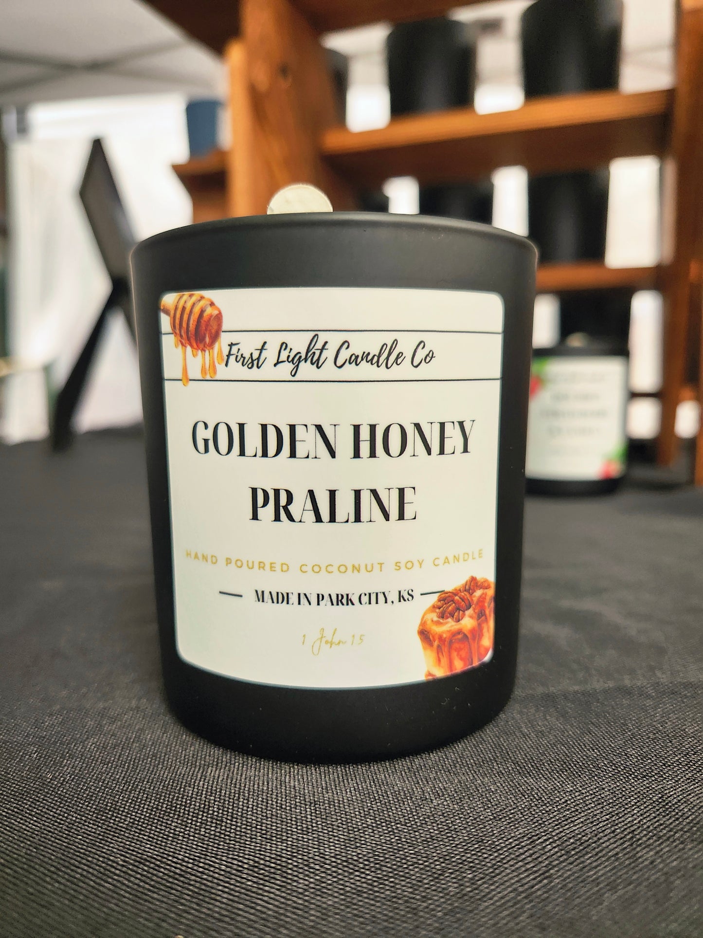 Golden Honey Praline