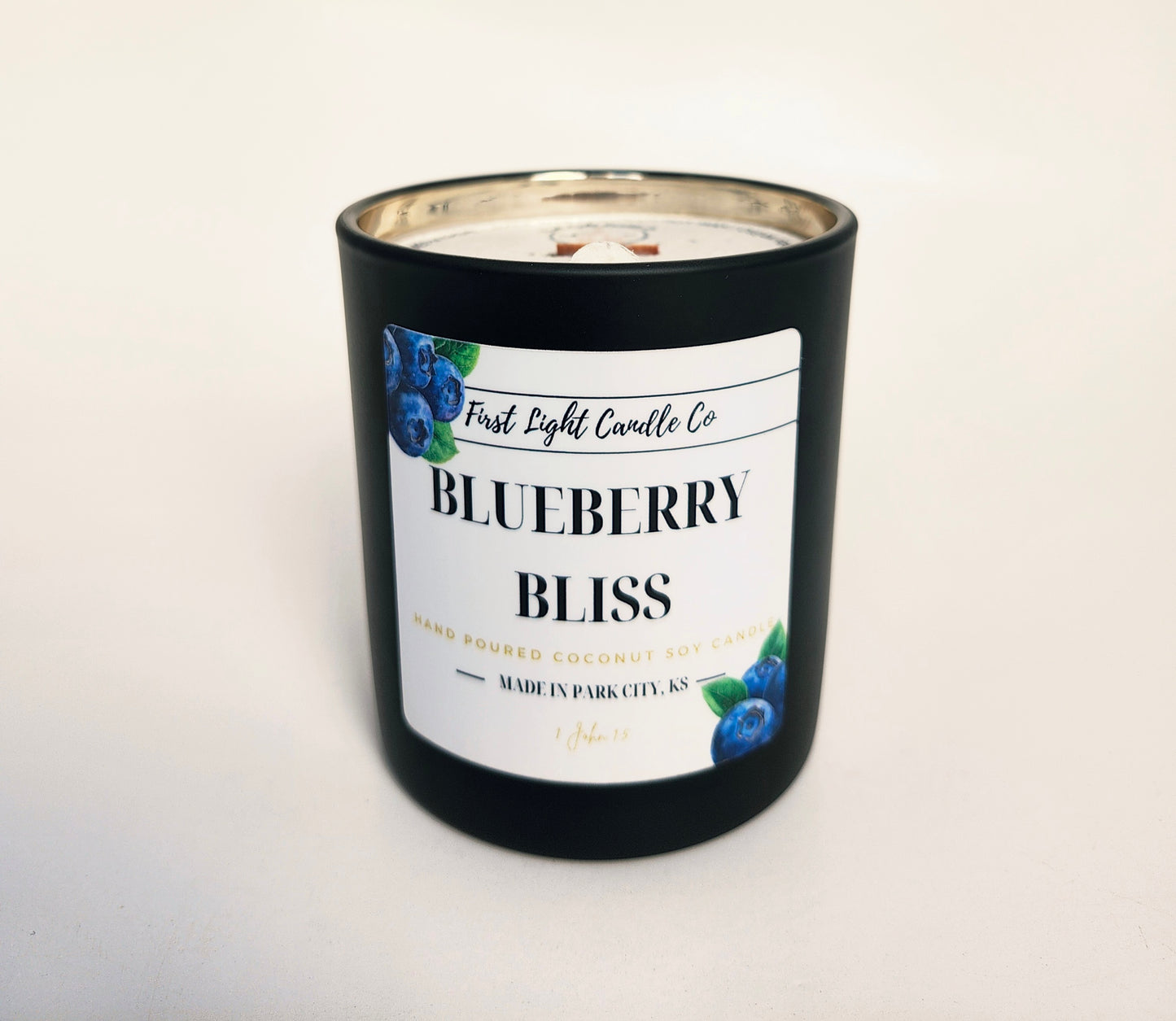 Blueberry Bliss - 8 oz Coconut Soy Candle