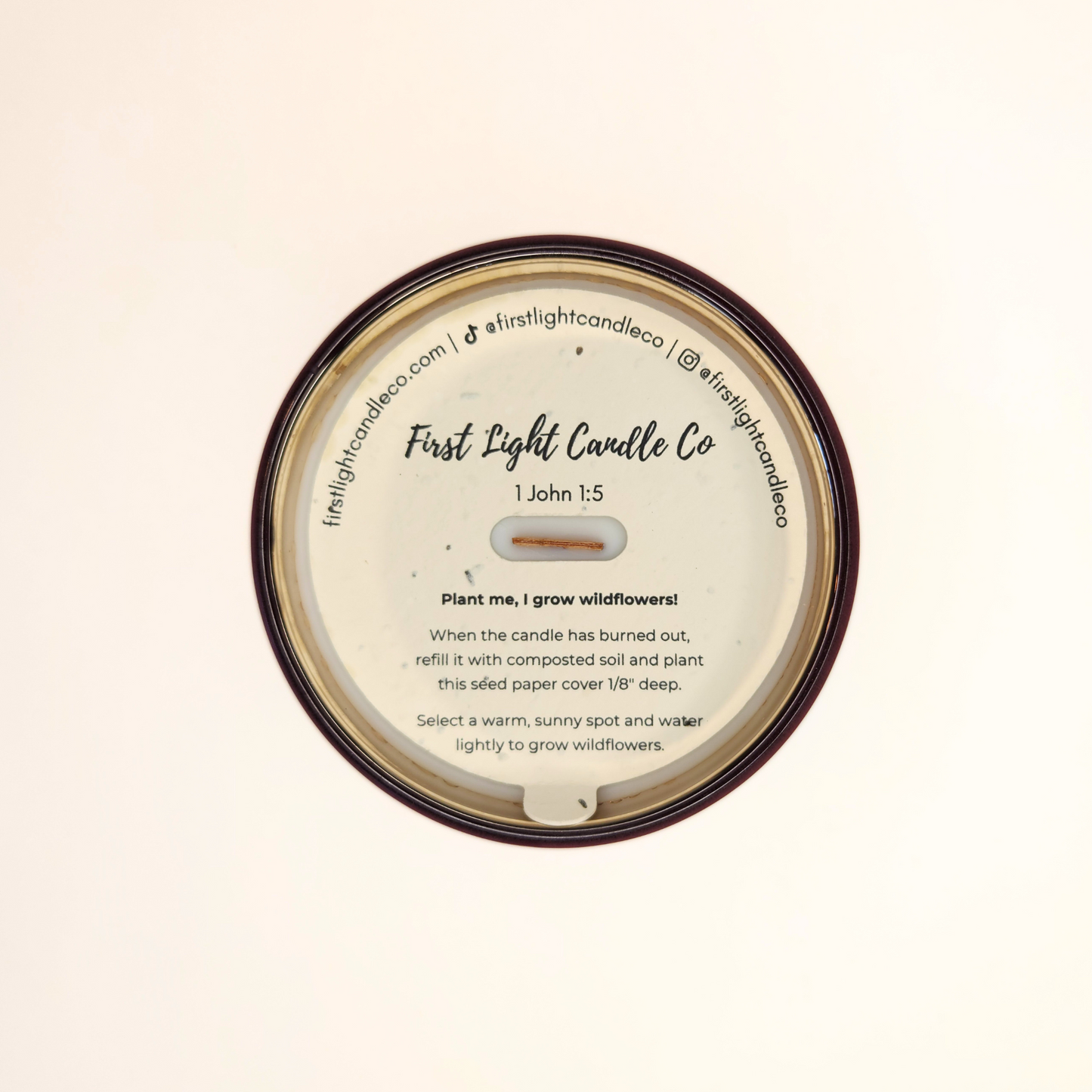 Bourbon Strawberry + Vanilla - 8oz Coconut Soy Candle