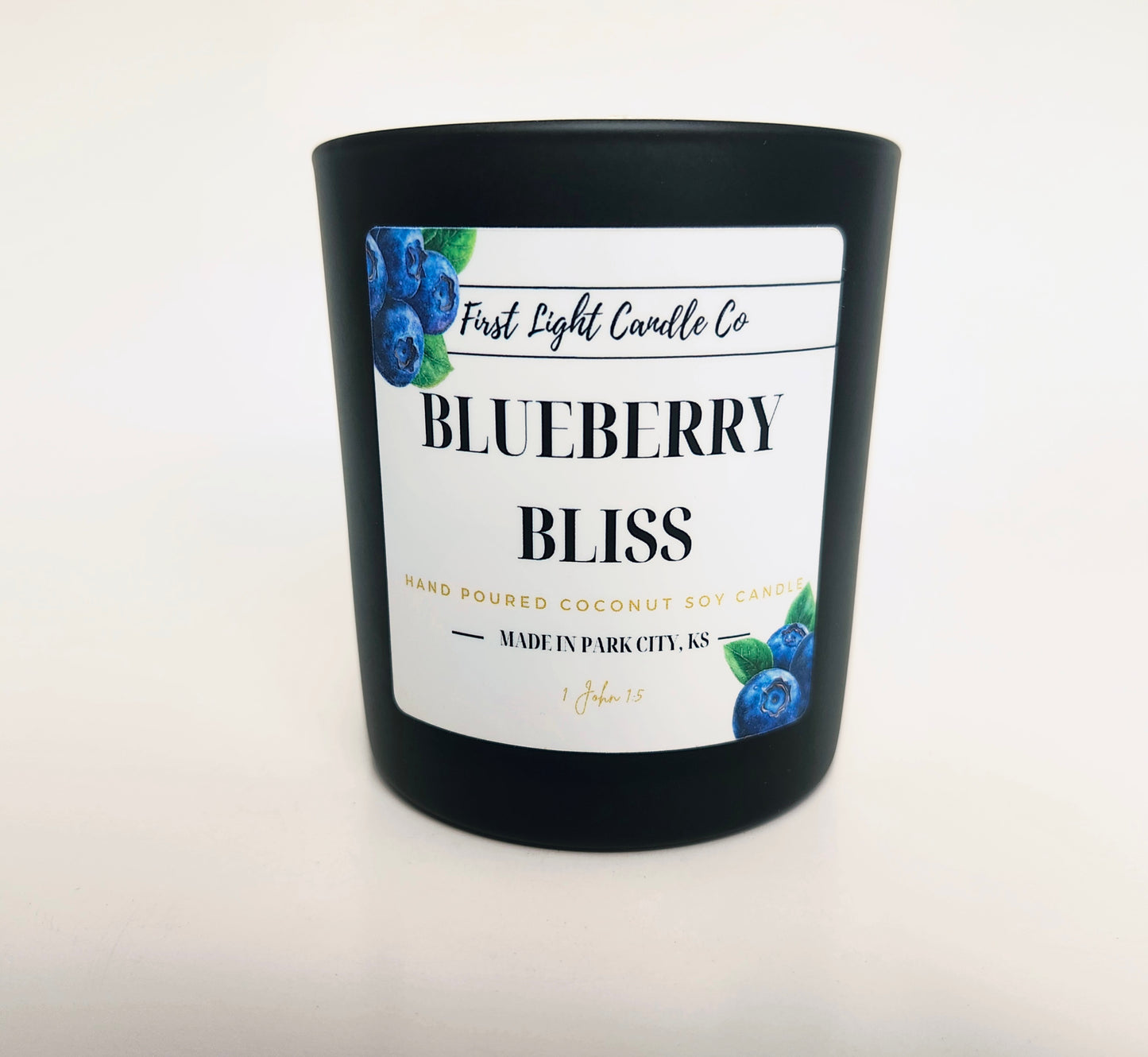 Blueberry Bliss - 8 oz Coconut Soy Candle