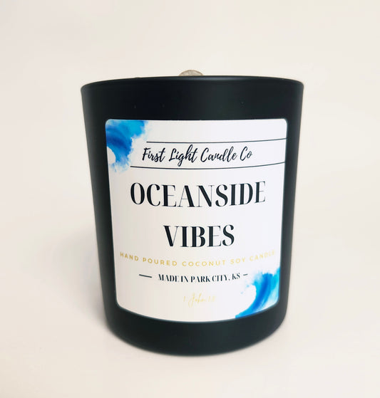 Oceanside Vibes - 8 oz Coconut Soy Candle